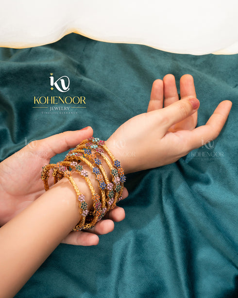 Gulzaar Polki Bangles